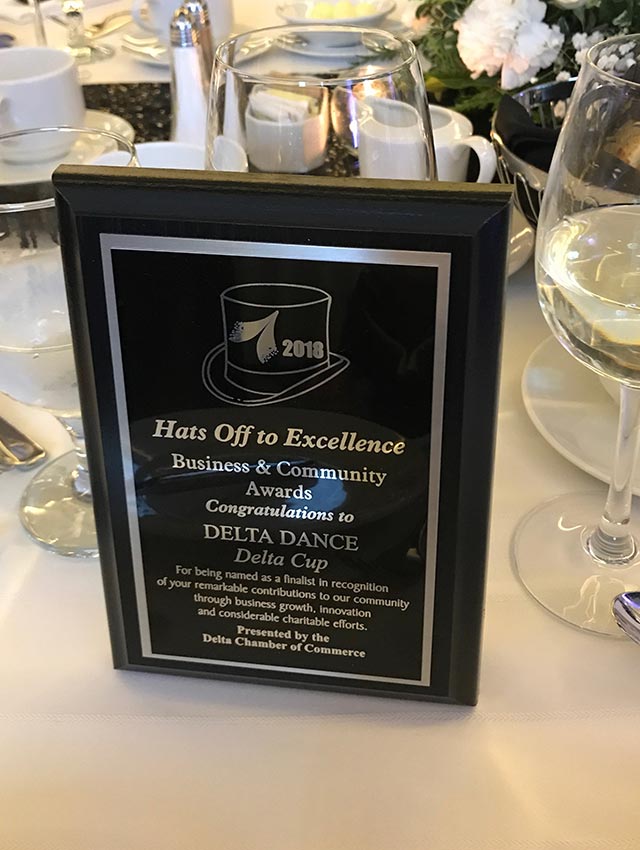 Excellence award plaque