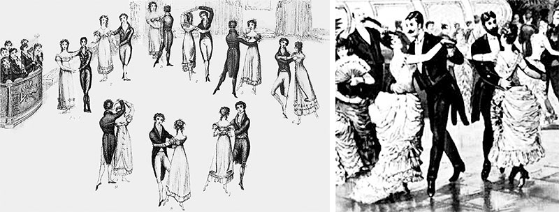 Early versions of the Viennese Waltz