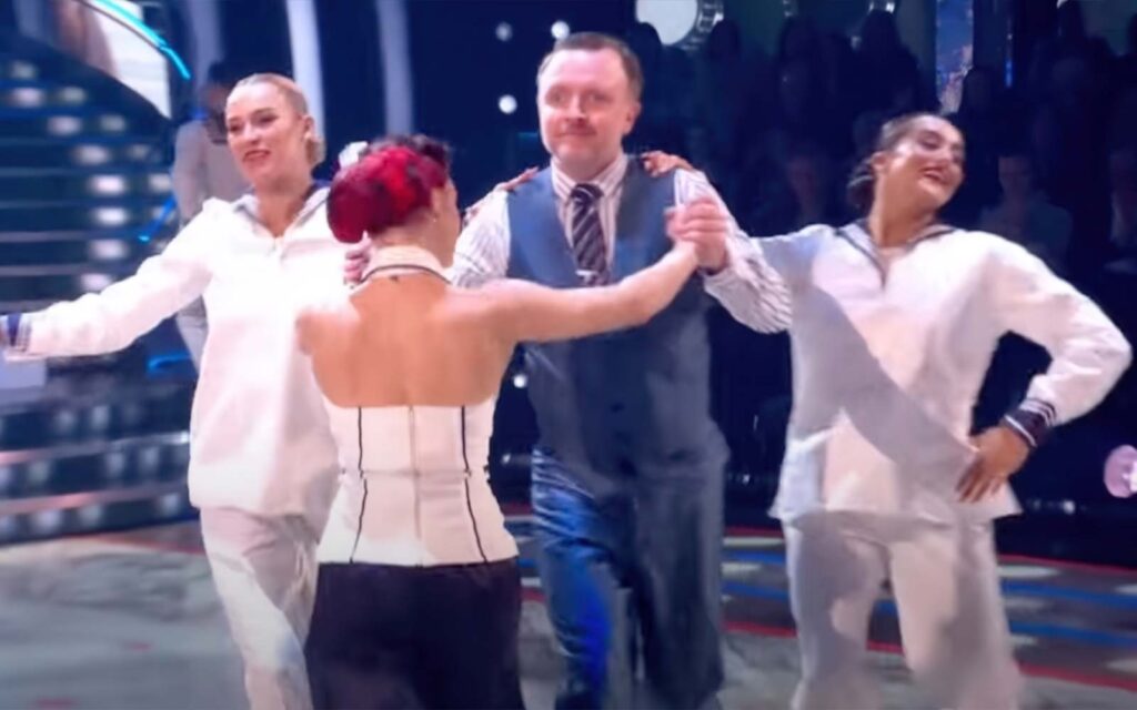 Chris McCausland and Dianne Buswell