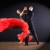Exchange of dynamics in ballroom dancing